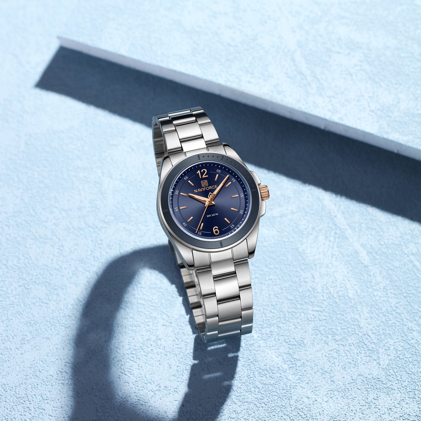 Naviforce 5062 Eminent Women Watch - Silver Blue