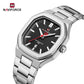 Naviforce 9271 Prestige Men Watch - Silver Black