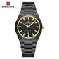 Naviforce 9274 Executive Men Watch - Black-Gold