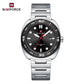 Naviforce 9250 Zala Men Watch - Silver Black