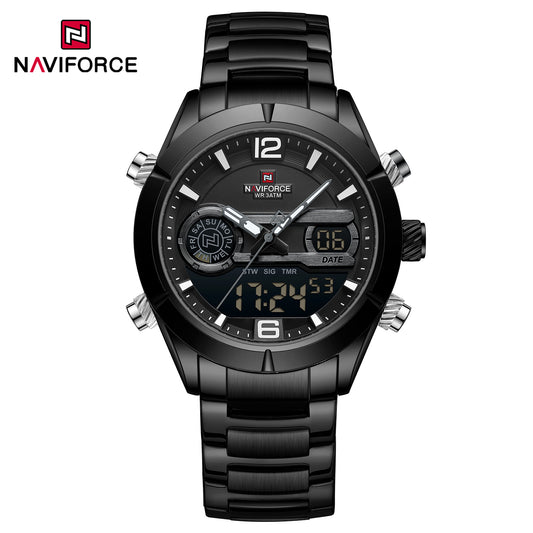 Naviforce 9232 The Men Business Watch - Black