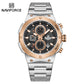 Naviforce NF8072 Chromium Men Watch - Silver RoseGold