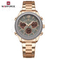 Naviforce 5045 Lovie Women Watch - Rosegold Grey