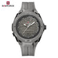 Naviforce 7126 Haute Silicone Men Watch - Grey