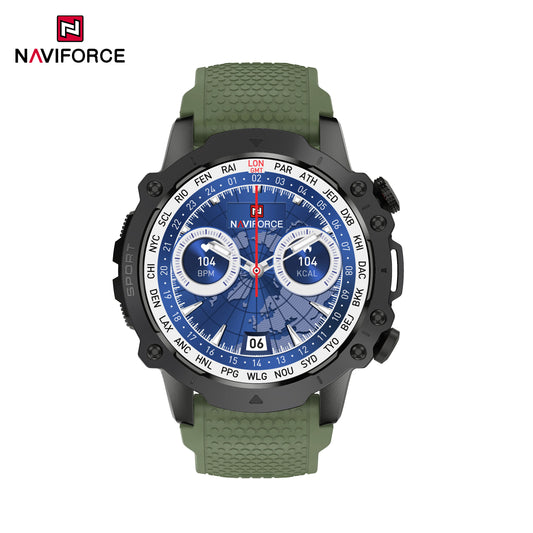 Naviforce NT10 SportPro Smart Watch - Black Green