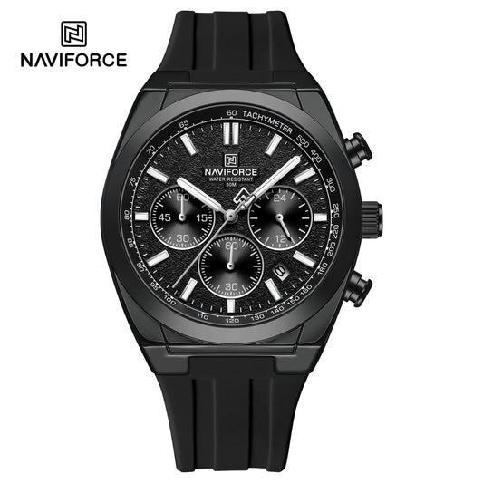 Naviforce 8080 Elite Men Watch - Black