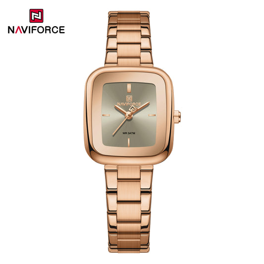 Naviforce 5075 Mira Women Watch - RoseGold Grey