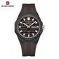 Naviforce 9279 Expenditure Men Watch - Coffee-Brown