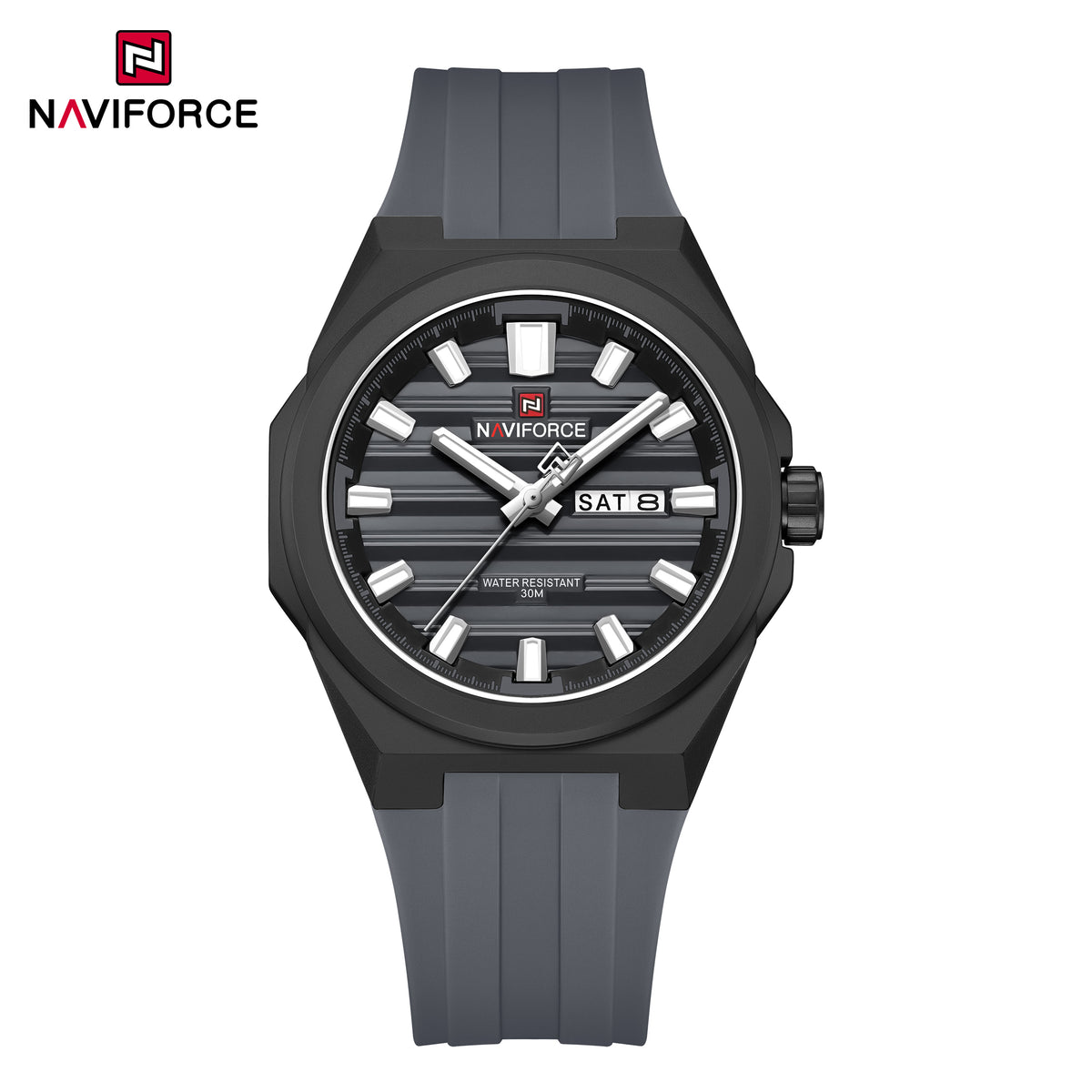 Naviforce 9279 Expenditure Men Watch - Dark-grey