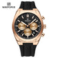 Naviforce 8080 Elite Men Watch - RoseGold Black