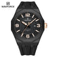 Naviforce 8079 Retro Style Men Watch - Black