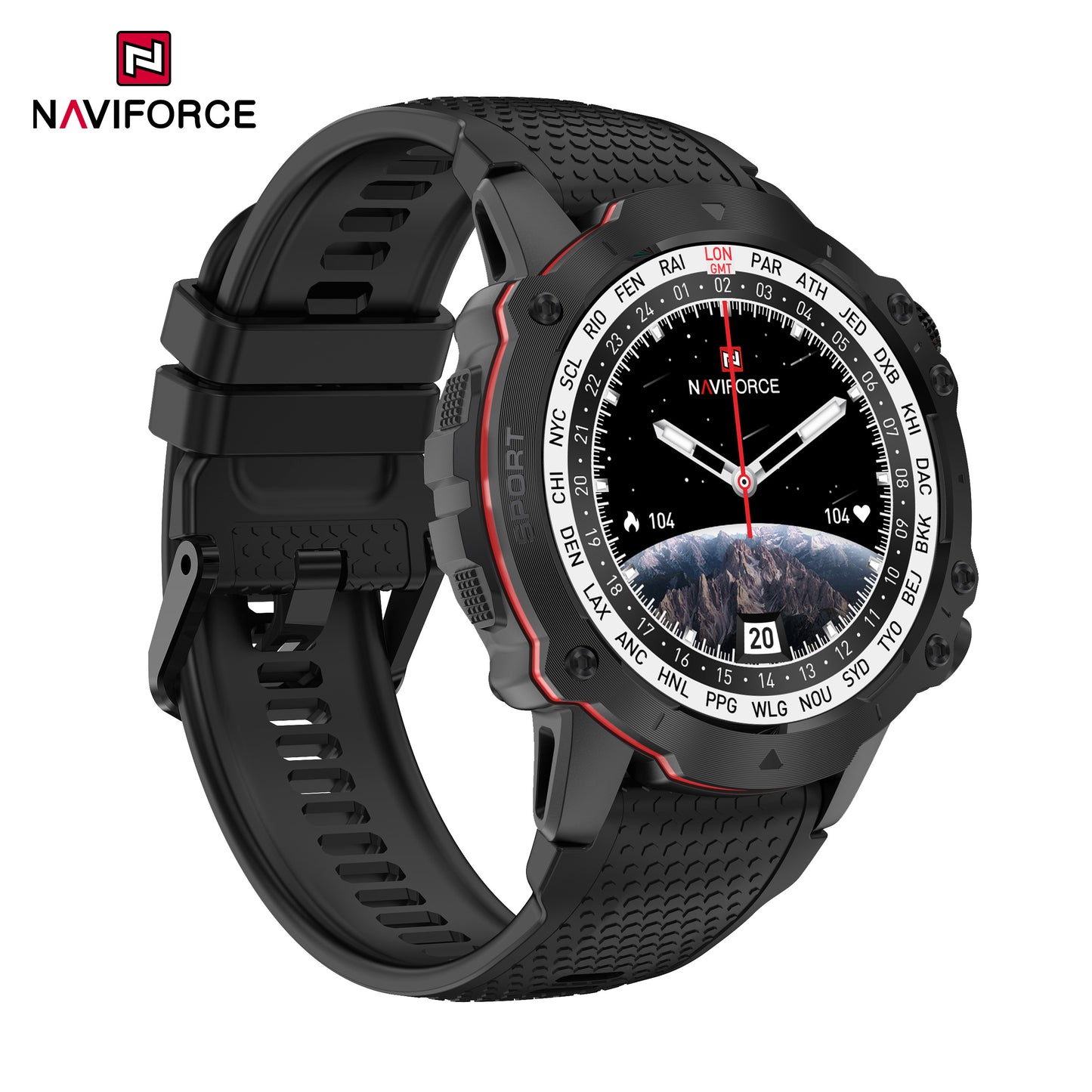 Naviforce NT10 SportPro Smart Watch - Black