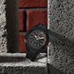 Naviforce 7126 Haute Silicone Men Watch - Black RoseGold