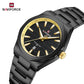 Naviforce 9274 Executive Men Watch - Black-Gold