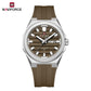 Naviforce 9279 Expenditure Men Watch - Brown Silver