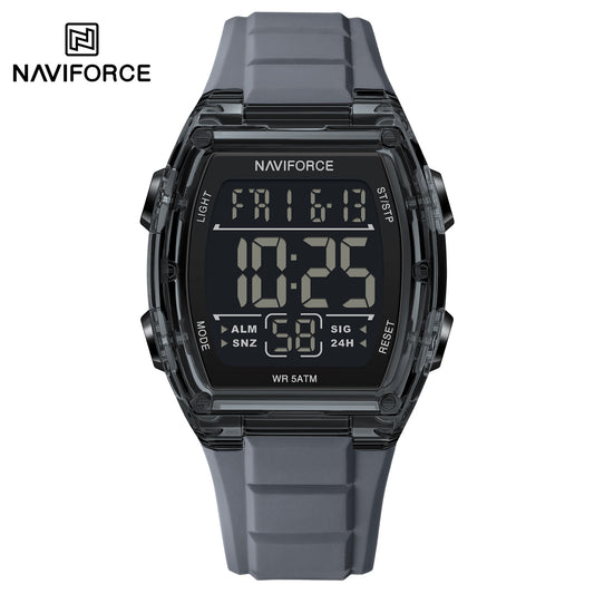 Naviforce 6106 Mito Digital Men Watch - Grey