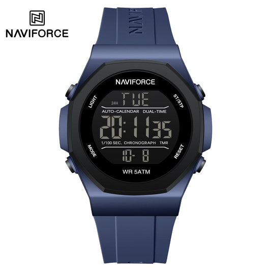 Naviforce NF7117 Volda Digital Men Watch - Blue