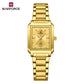 Naviforce 9251 Treasure Couple Watch - Gold