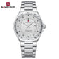 Naviforce 9266 Brandon Men Watch - Silver
