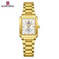Naviforce 9251 Treasure Couple Watch - Gold White