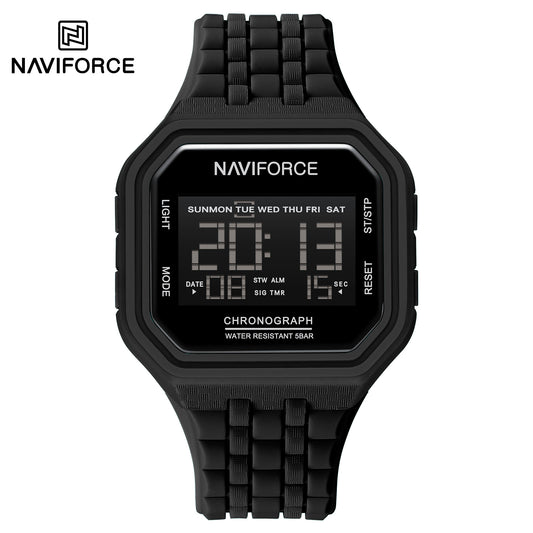 Naviforce 7116 Volda Men Digital Watch - Black