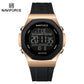 Naviforce NF7117 Volda Digital Men Watch - RoseGold Black
