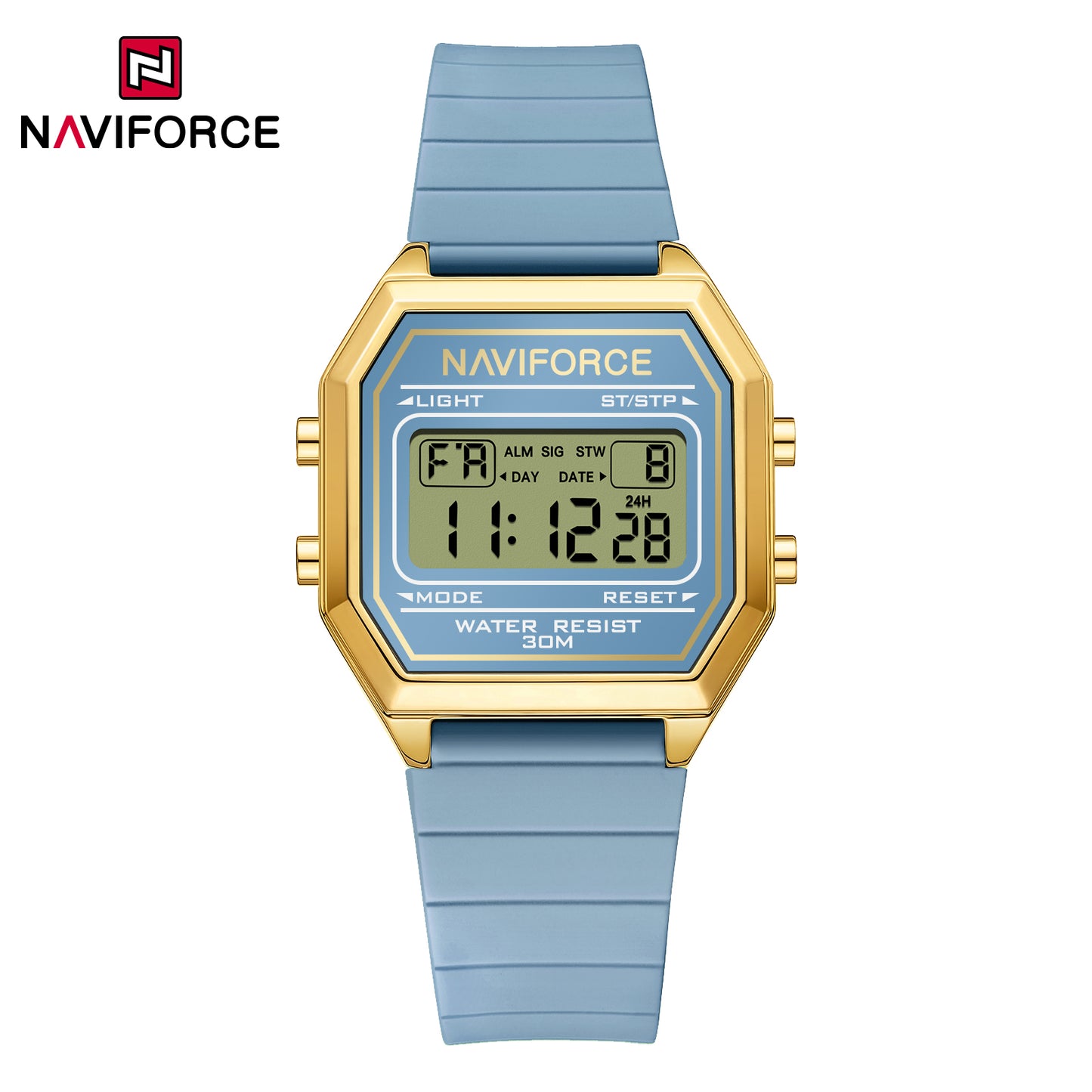 Naviforce 5063T Prestige Women Watch - Light Blue