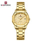 Naviforce 5069s Zuri Women Watch - Gold
