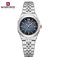 Naviforce 5078 Radiant Luxe Women Watch - Silver Blue