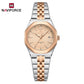 Naviforce 5078 Radiant Luxe Women Watch - Silver RoseGold