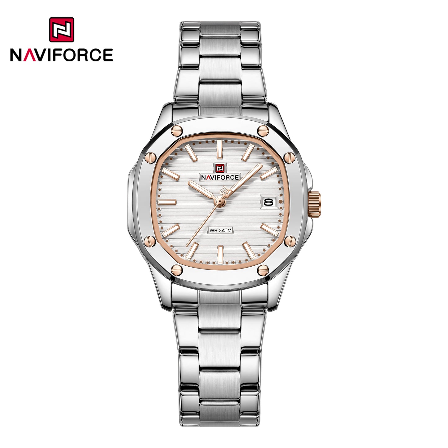 Naviforce 5069s Zuri Women Watch - Silver