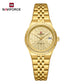 Naviforce 5079 Lotus Woman Watch - Gold