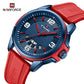 Naviforce 9215T Polo Men Watch - Red Blue