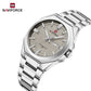 Naviforce NF9273 Premium Men Watch - Silver Grey