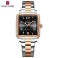 Naviforce 9252 Duet Classic Men Watch - Silver Black-RoseGold