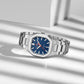Naviforce 9271 Prestige Men Watch - Silver Blue