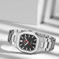 Naviforce 9271 Prestige Men Watch - Silver Black