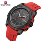 Naviforce 7112 Brigadier Silicon Men Watch - Red