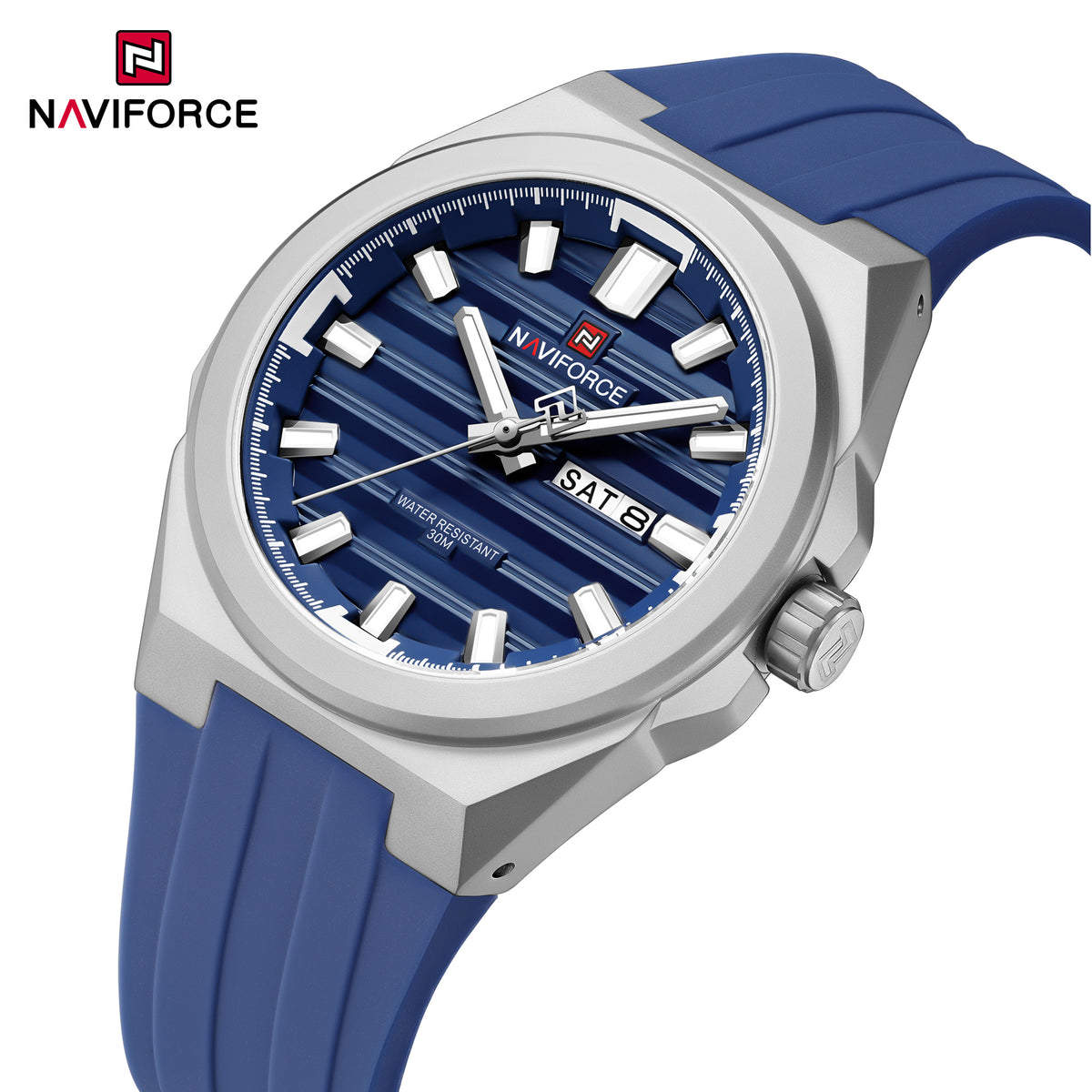 Naviforce 9279 Expenditure Men Watch - Blue
