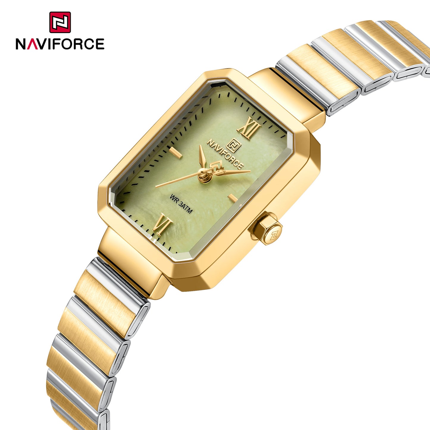 Naviforce 5050 Beverly Women Watch - Gold Green