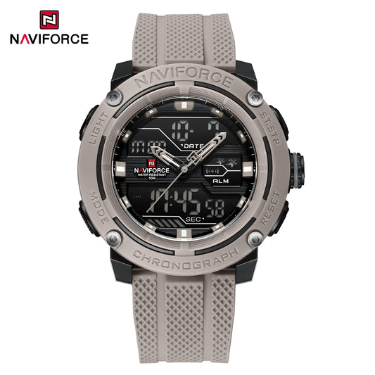 Naviforce 7114 Dynasty Men Watch - Grey