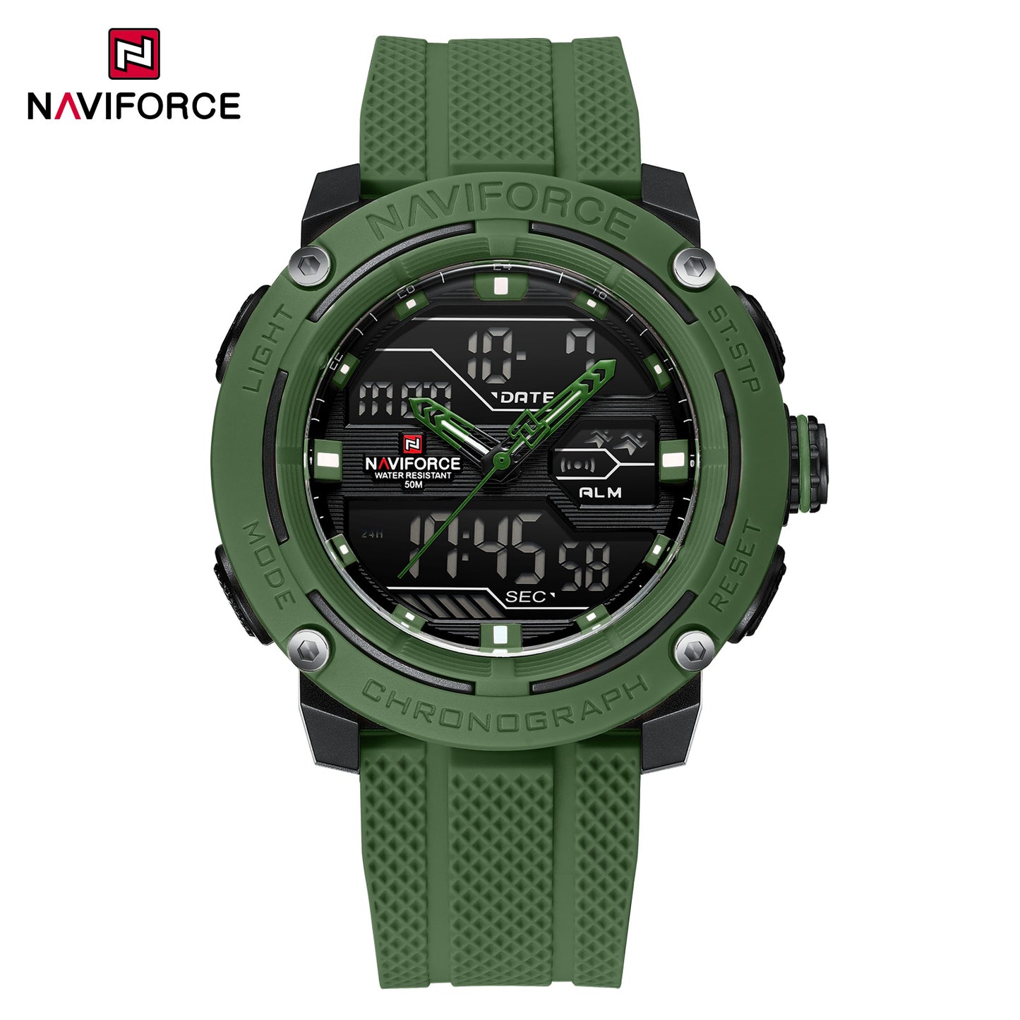 Naviforce 7114 Dynasty Men Watch - Green