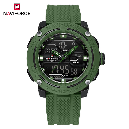 Naviforce 7114 Dynasty Men Watch - Green