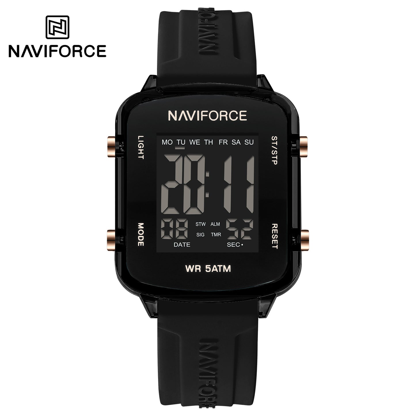 Naviforce 7120 Stardust Women Watch - Black
