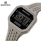 Naviforce 7116 Volda Men Digital Watch - Light Grey