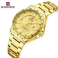 Naviforce 9266 Brandon Men Watch - Gold