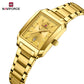 Naviforce 9251 Treasure Couple Watch - Gold