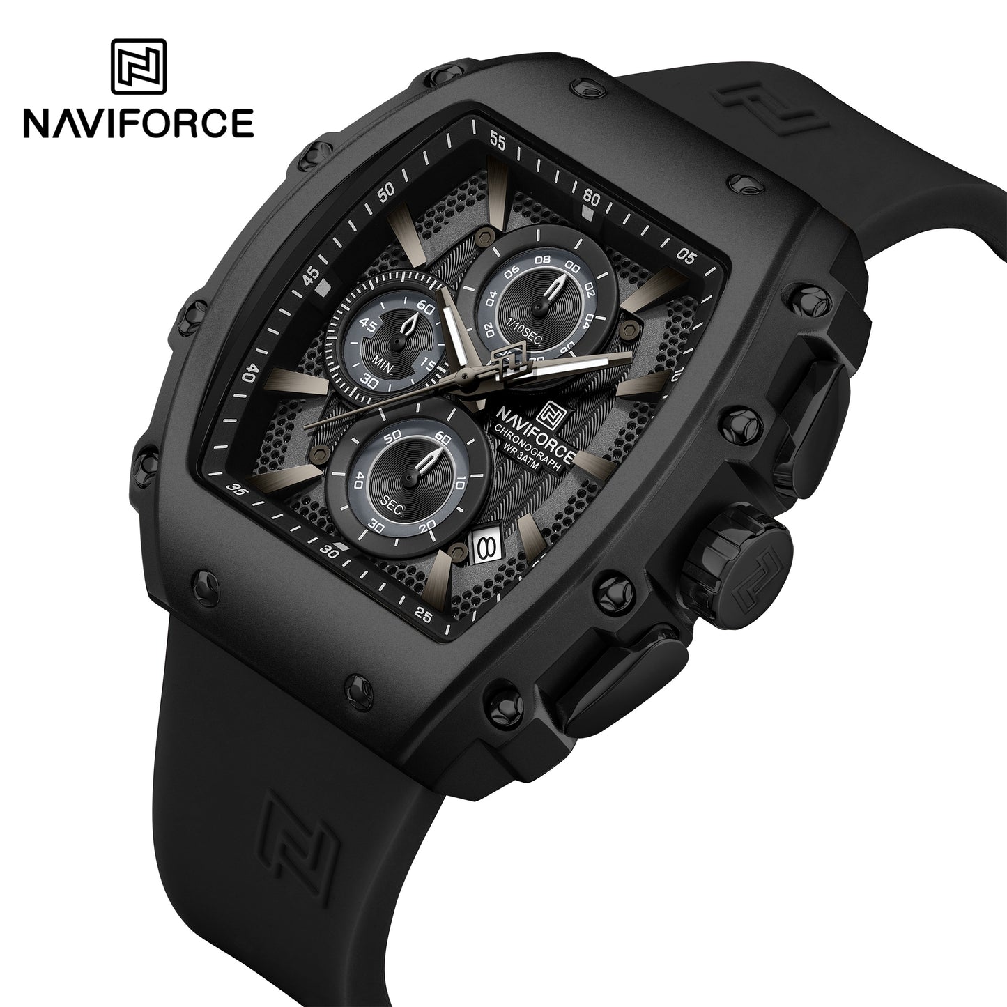 Naviforce 8070 Symphony Men Watch - Black