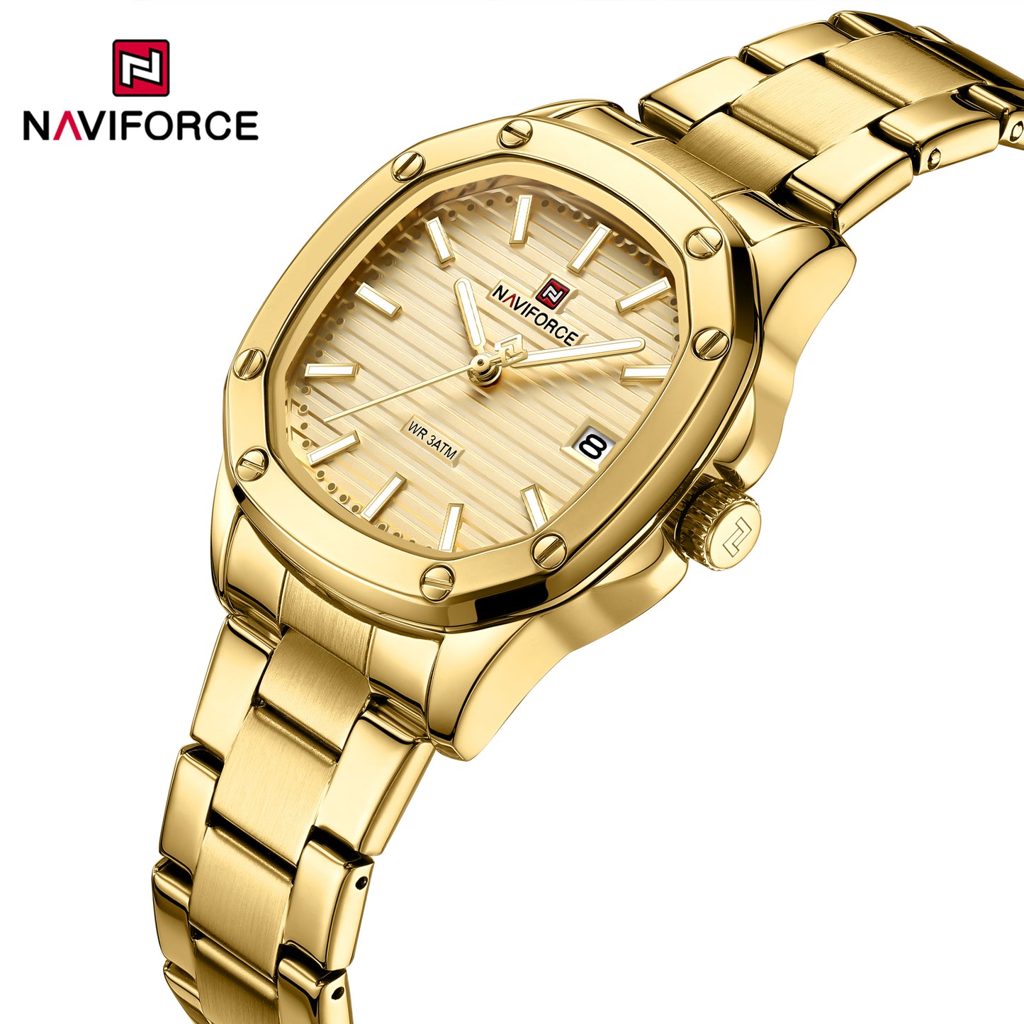 Naviforce 5069s Zuri Women Watch - Gold