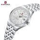 Naviforce 5079 Lotus Woman Watch - Silver